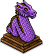 Purple Dragon Lamp