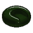 Deep Moss Plastic Pod Chair