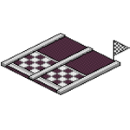 Purple Sport Goal