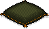 Black Leather Pillow